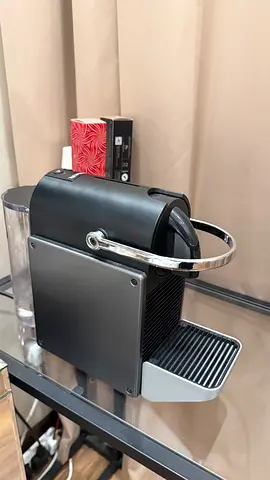 Nespresso Pixie coffee machine titanium