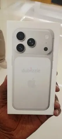 Apple iphone 17 pro 256gb silver colour