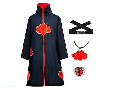 Akatsuki Cloak with accessories