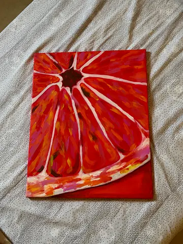 Citrus Blush Painting