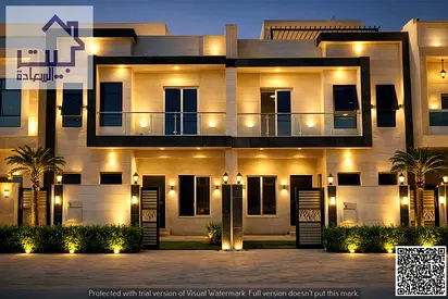 For Sale: Townhouse, Al Helio 1, Ajman, including registration and ownership fees (two floors and a roof), excellent spaces, freehold, competitive pri