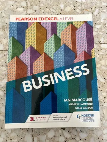 Pearson Edexcel A Level Business (Ian Marcouse) - Paperback