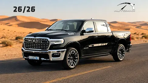 ( Multigate / For Export ) 2026/2026 RAM 1500 Limited Longhorn Crew Cab Hurricane H.O 3.0TT GCC 0KM