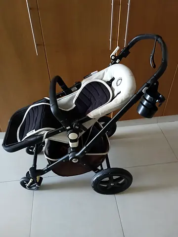 Bugaboo Stroller with Cup Holder and Storage Basket