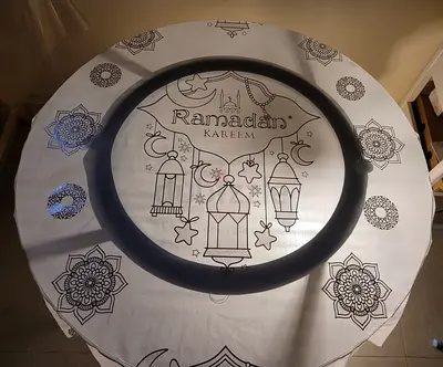 Customised glass table for sale