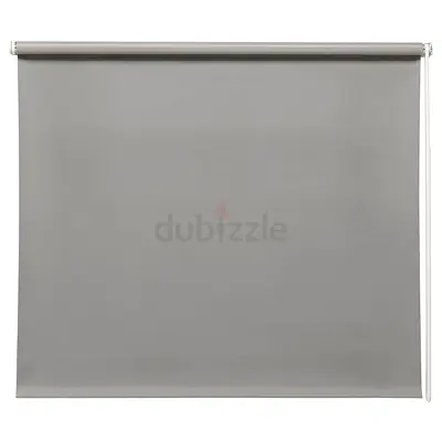 Grey Roller Blind 120x195 - Modern Light-Blocking Window Blind