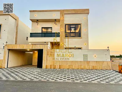 Villa in Al-Haliou 2 area for sale, including registration and ownership fees. European finishing, no service charges, super deluxe finishing.