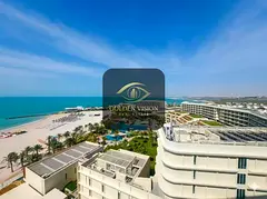 Northbay 2BR | Rare Triple View of Hotel, Beach &amp; Mountains | Unfurnished