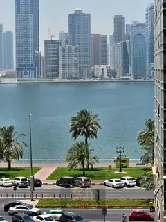 A golden opportunity for family living – two bedrooms and a spacious living room in Al Majaz 1, in