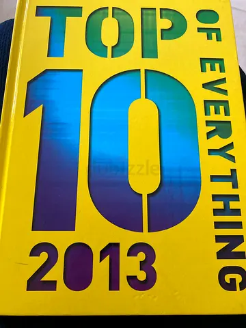 Top 10 of Everything 2013 Reference Book