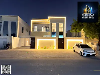 فيلا تصميم موردن مساحة 5000 قربية من المسجد و الشارع الرئيسى بسعر شامل المكييفات والكهرباء و الماء و قابل لتفاوض