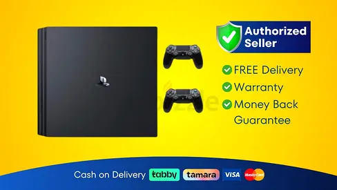 Sony PS4 - Pro - Black with 2 Controller - Warranty | Free Delivery
