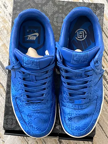Blue Nike Air Force 1
