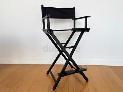 Lightweight Makeup Artist Chair Black