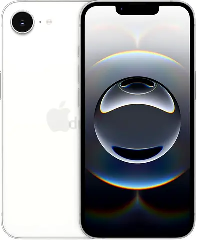 Apple iPhone 16e - 128GB, White (Excellent Condition) with 2 Years AppleCare+ (out of the box)