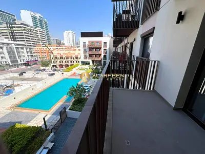Pool View 1BR | Eaton Place | Balcony Apartment