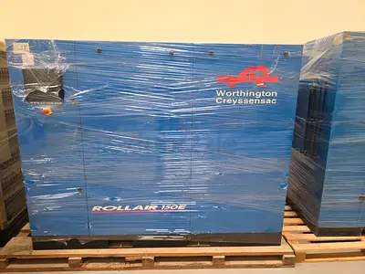 Worthington Rollair RLR150E Compressor - UNUSED showroom piece