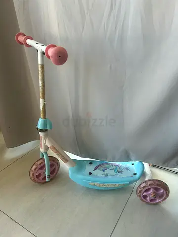 Kids 3-Wheel Scooter - Pink/Blue