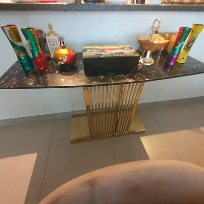 Stylish Marble Console Table