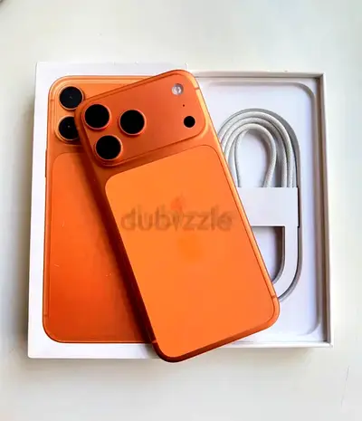 iPhone 17 Pro max (Orange) - Excellent Condition, 100% Battery Health