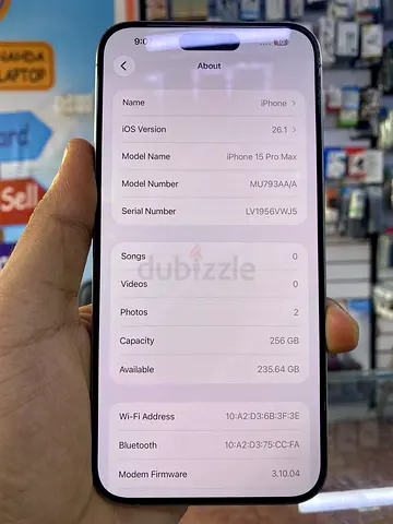 iPhone 15 Pro Max 256GB - Good Condition, Unlocked