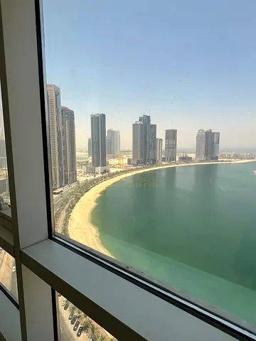 Apartment with a stunning view for sale in Al Waha Residences Towe