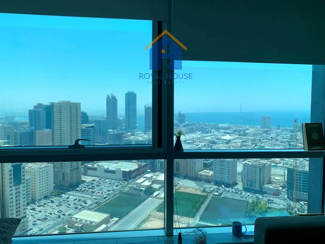 Two bedrooms with a rear view for sale in Al Majaz 3
