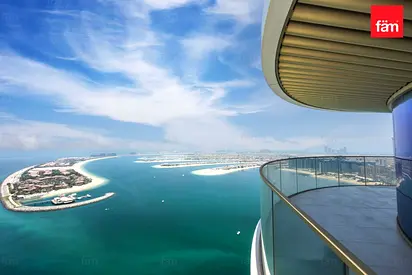 Very High Floor | Full Palm Views | Private Beach