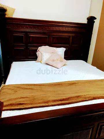 Master bedroom with attached bathroom