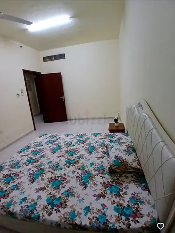 Double Bed with Headboard and Mattress — Good Condition