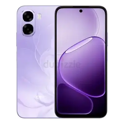 OPPO smartphone - good condition, purple, dual cameras