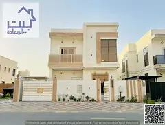 For sale: Upscale Al Zahia neighborhood, modern villa, water and electricity included, competitive p