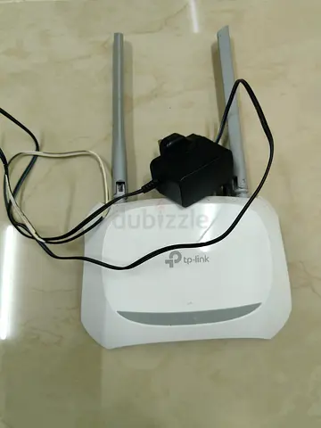 TP-Link Wireless Router with Power Adapter - Good Working Condition