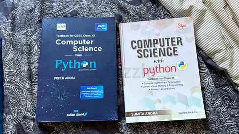 Two Computer Science Textbooks (CBSE Class XI  XII) - Python