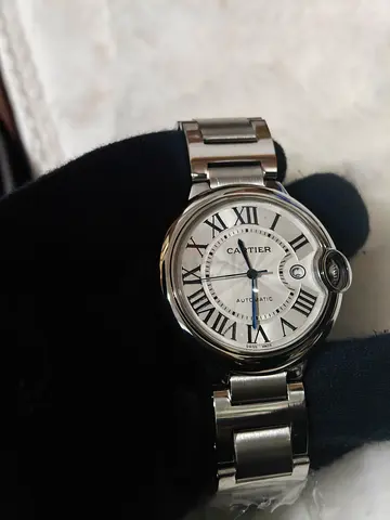 Men watch Cartier