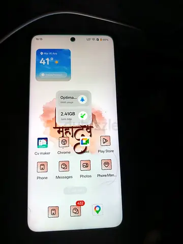 Used Android smartphone in good working condition - 6GB data shown128