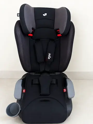 Joie growing toddler car seat (high-back booster) - black/grey