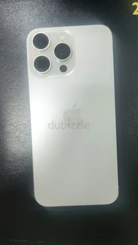 Iphone 15 Pro Max Titanium White 256 GB for Sale in Perfect condition