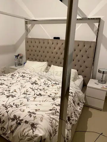 King size four-poster bed from MARINA HOME 180x200
