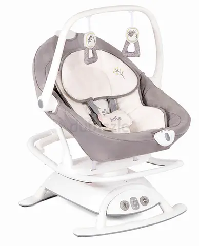 Joie baby rocker/rocking swing with toy bar — good condition