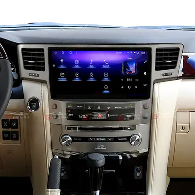 12.6 Android Head Unit for Lexus LX570 2007-2015 Wireless CarPlay DSP GPS Stereo