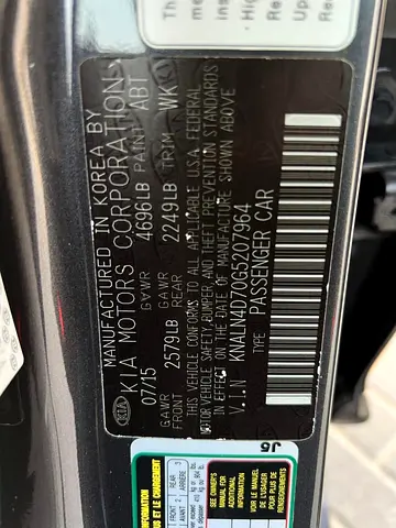 2016 KIA CADENZA 照片 10