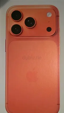 Iphone 17 pro512 GB orange color
