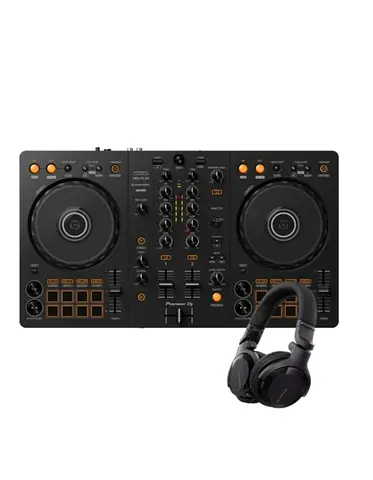 Pioneer DDJ-FLX4 2-channel DJ controller + HDJ-CUE1 DJ Equipment Bundle