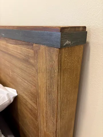 Solid Wood Headboard (king size) - Good Condition