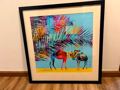 Gallery One - Camel painting