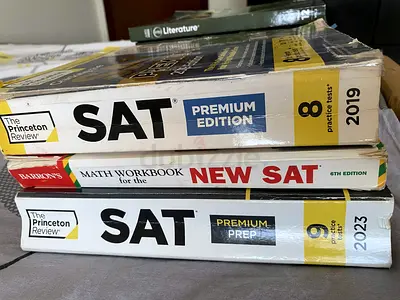 School books (grade 11-12) + SAT books for sale