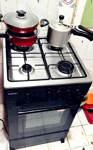 Used 4-Burner Gas Cooker with Oven - Good Working Condition