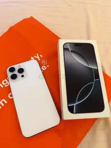 Apple iPhone 16 Pro Max White Titanium