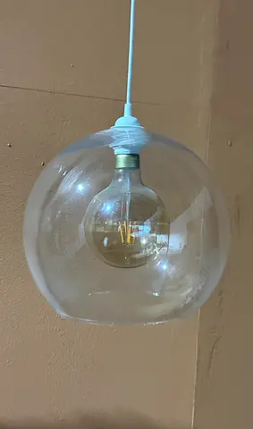 IKEA Modern Glass Pendant Light
